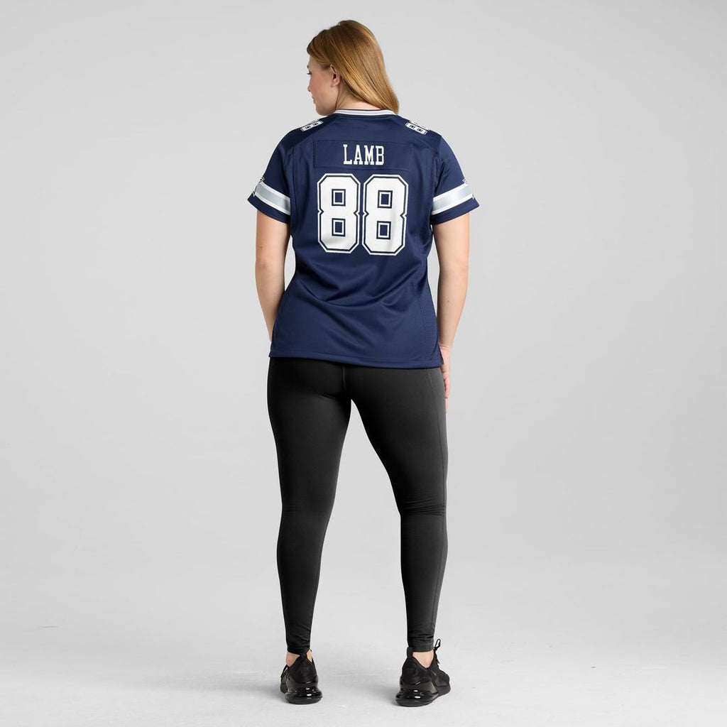 CeeDee Lamb Dallas Cowboys Women's Game Jersey - Navy