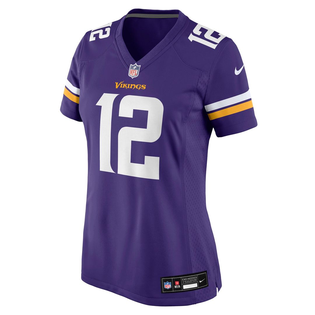 Max Brosmer Minnesota Vikings Women's Team Game Jersey - Purple