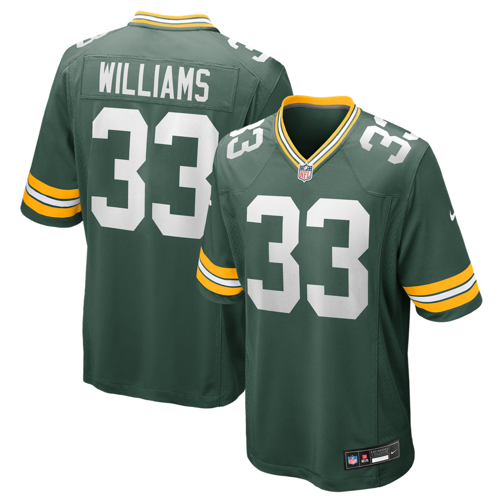 Evan Williams Green Bay Packers Game Jersey - Green