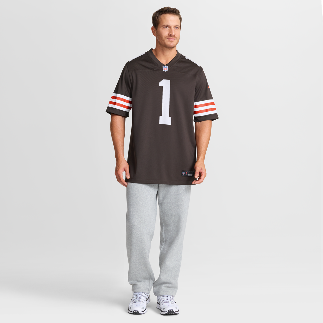 KC Concepcion Jr. Cleveland Browns Team Game Jersey - Brown