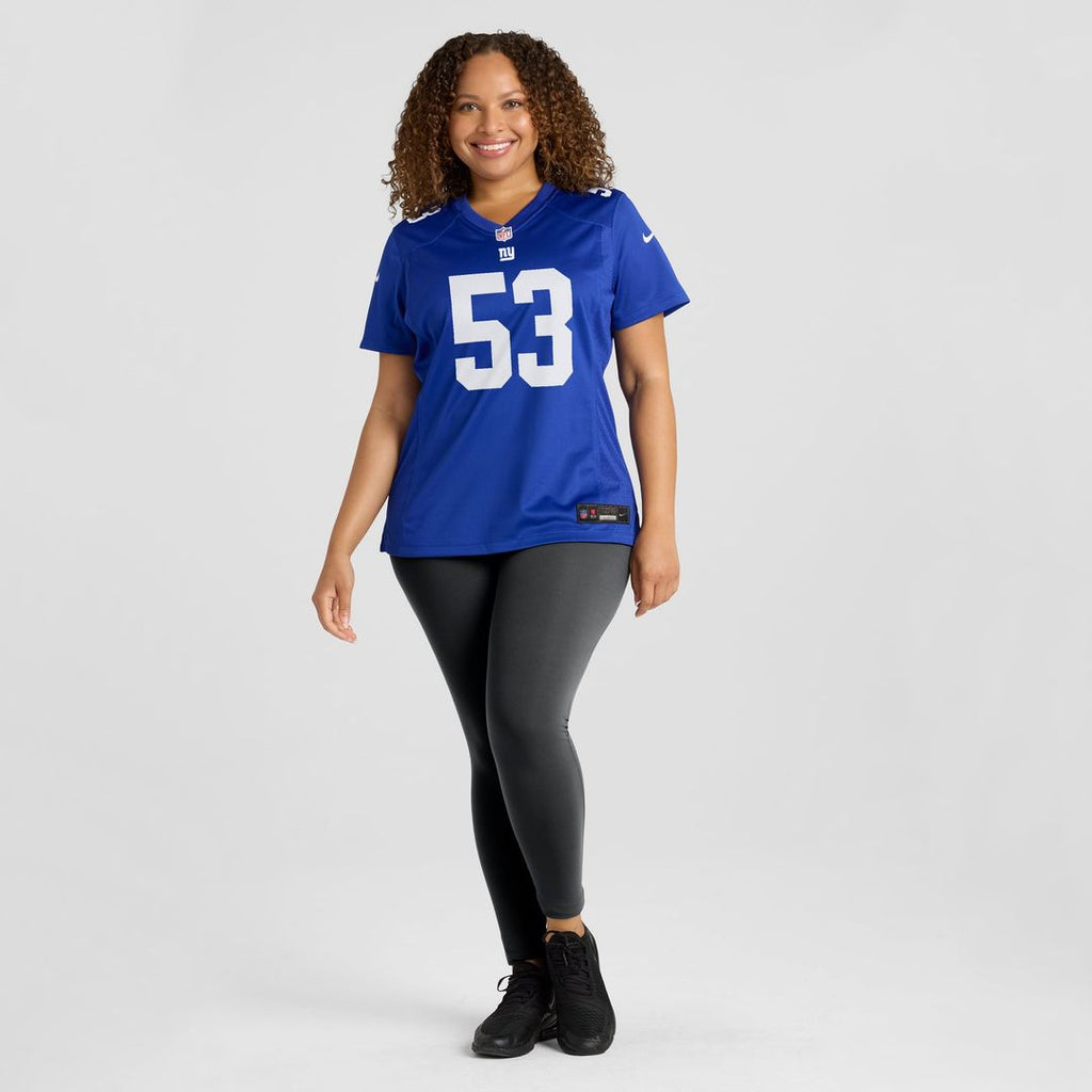 Darius Muasau New York Giants Women's Game Jersey - Royal
