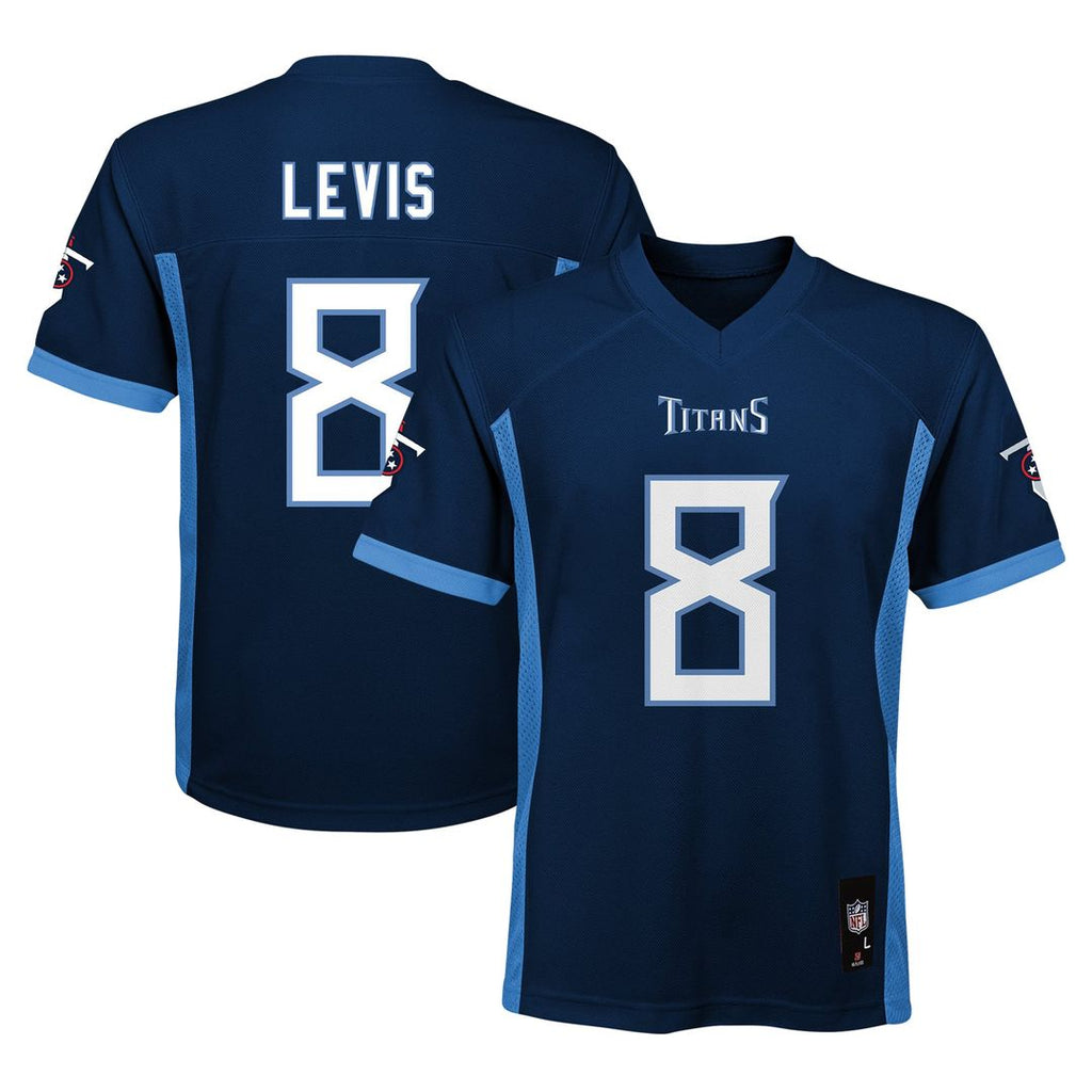Will Levis Tennessee Titans Youth Replica Jersey - Navy