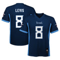 Will Levis Tennessee Titans Youth Replica Jersey - Navy