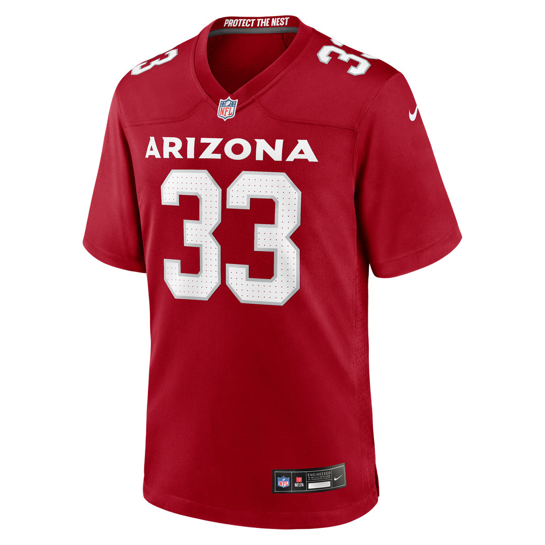Trey Benson Arizona Cardinals Team Game Jersey - Cardinal