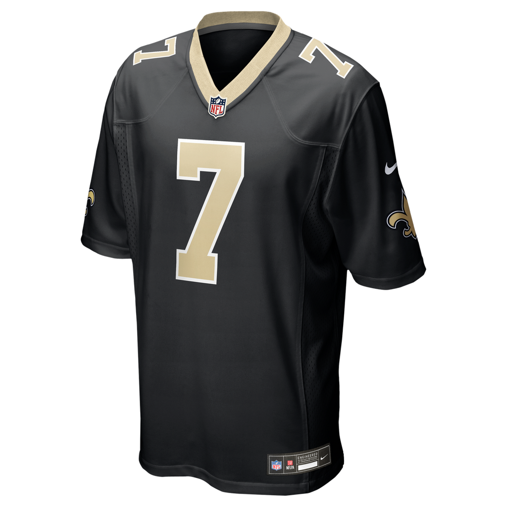 Morten Andersen New Orleans Saints Game Retired Player Jersey - Black