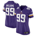 Elijah Williams Minnesota Vikings Women's Team Game Jersey - Purple