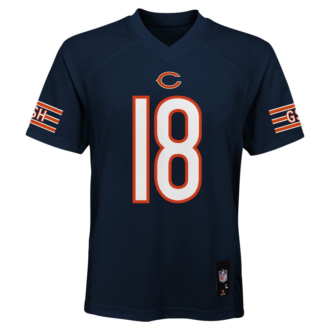 Caleb Williams Chicago Bears Youth Replica Jersey - Navy
