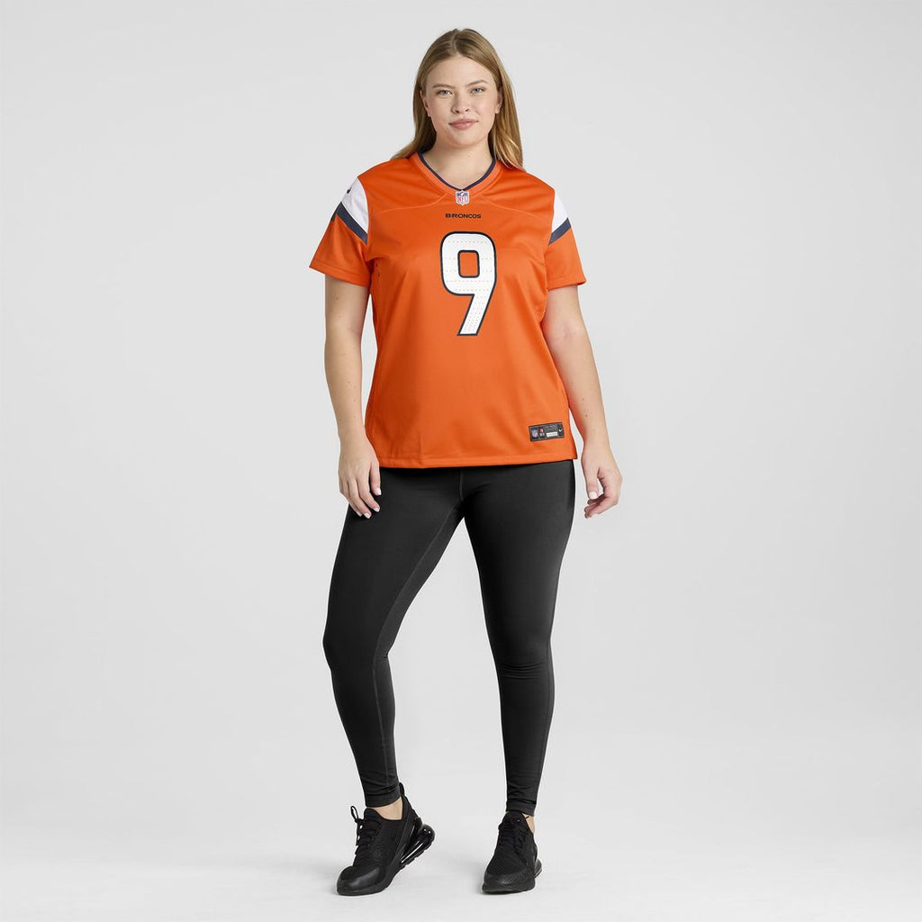 Talanoa Hufanga Denver Broncos Women's Team Game Jersey - Orange