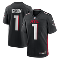 Number 1 Groom Atlanta Falcons Game Jersey - Black