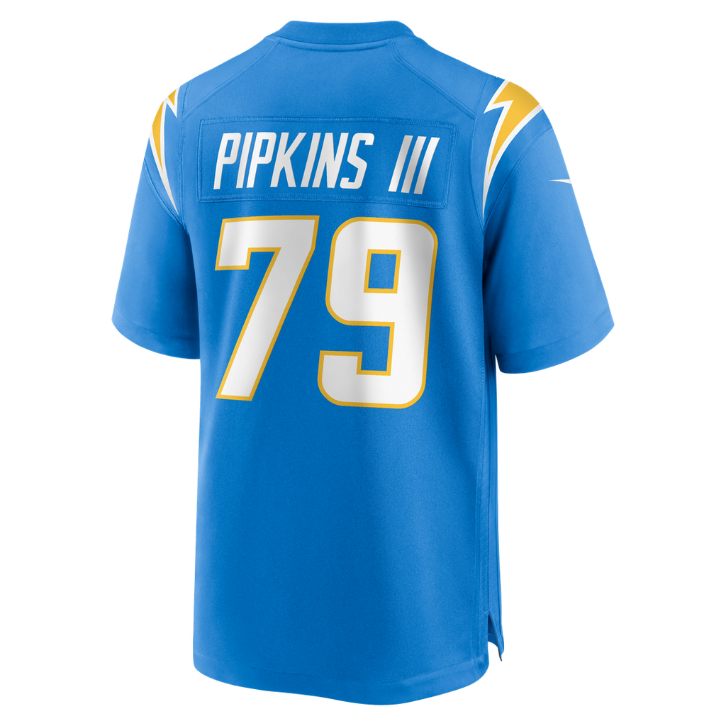 Trey Pipkins III Los Angeles Chargers Game Jersey - Powder Blue