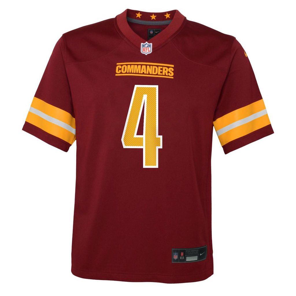 Frankie Luvu Washington Commanders Youth Team Game Jersey - Burgundy