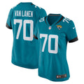 Cole Van Lanen Jacksonville Jaguars Women's Game Player Jersey - Teal