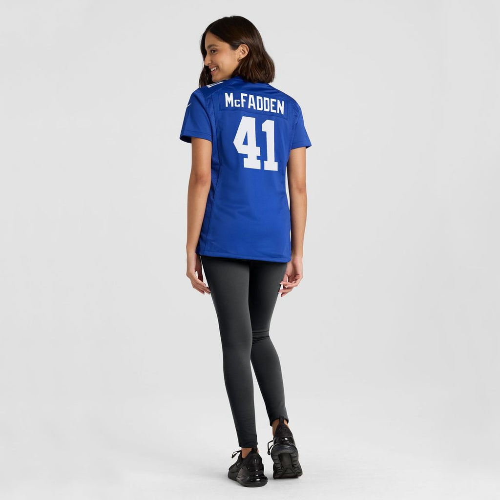 Micah McFadden New York Giants Women's Game Player Jersey - Royal