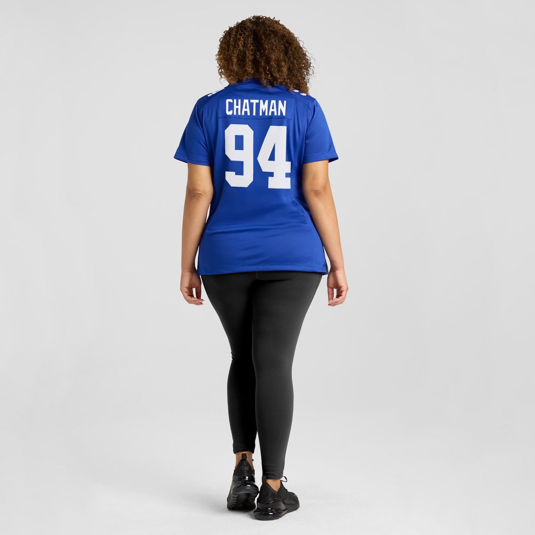 Elijah Chatman New York Giants Women's Game Jersey - Royal