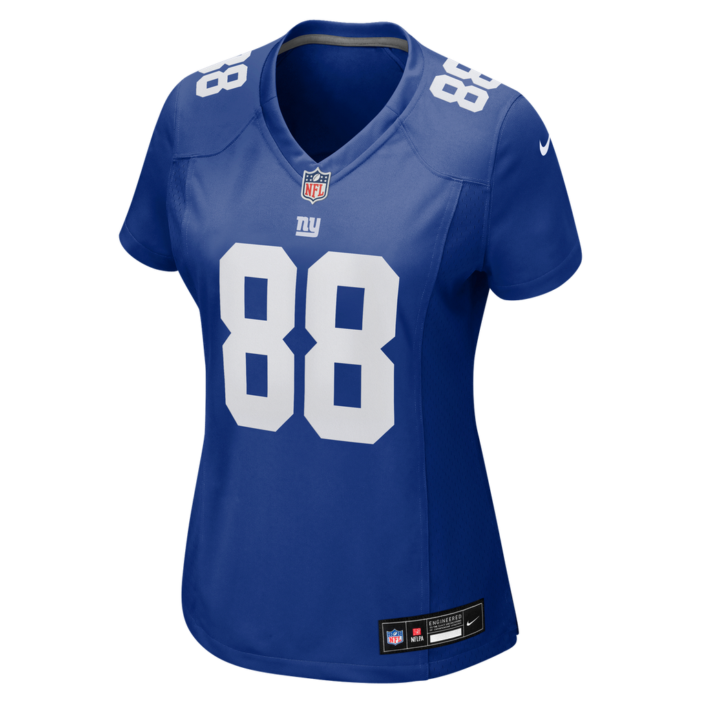 Malachi Fields New York Giants Women's Team Game Jersey - Royal