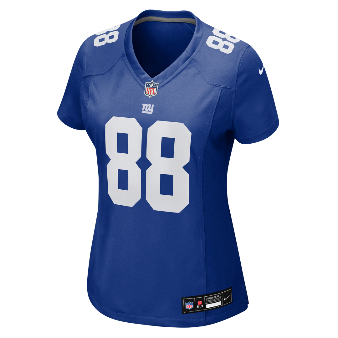 Malachi Fields New York Giants Women's Team Game Jersey - Royal