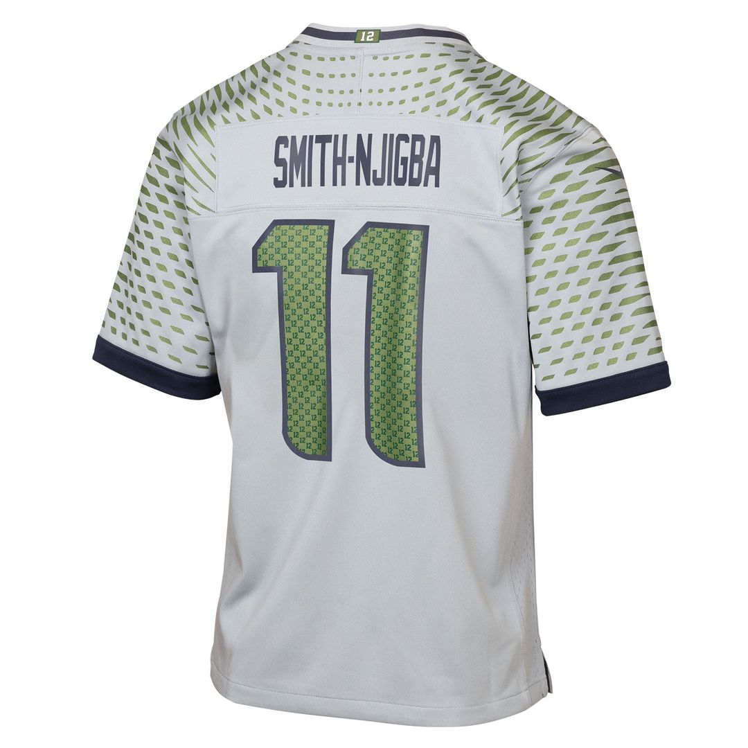 Jaxon Smith - Njigba Seattle Seahawks Youth Rivalries Collection Game Jersey - Gray
