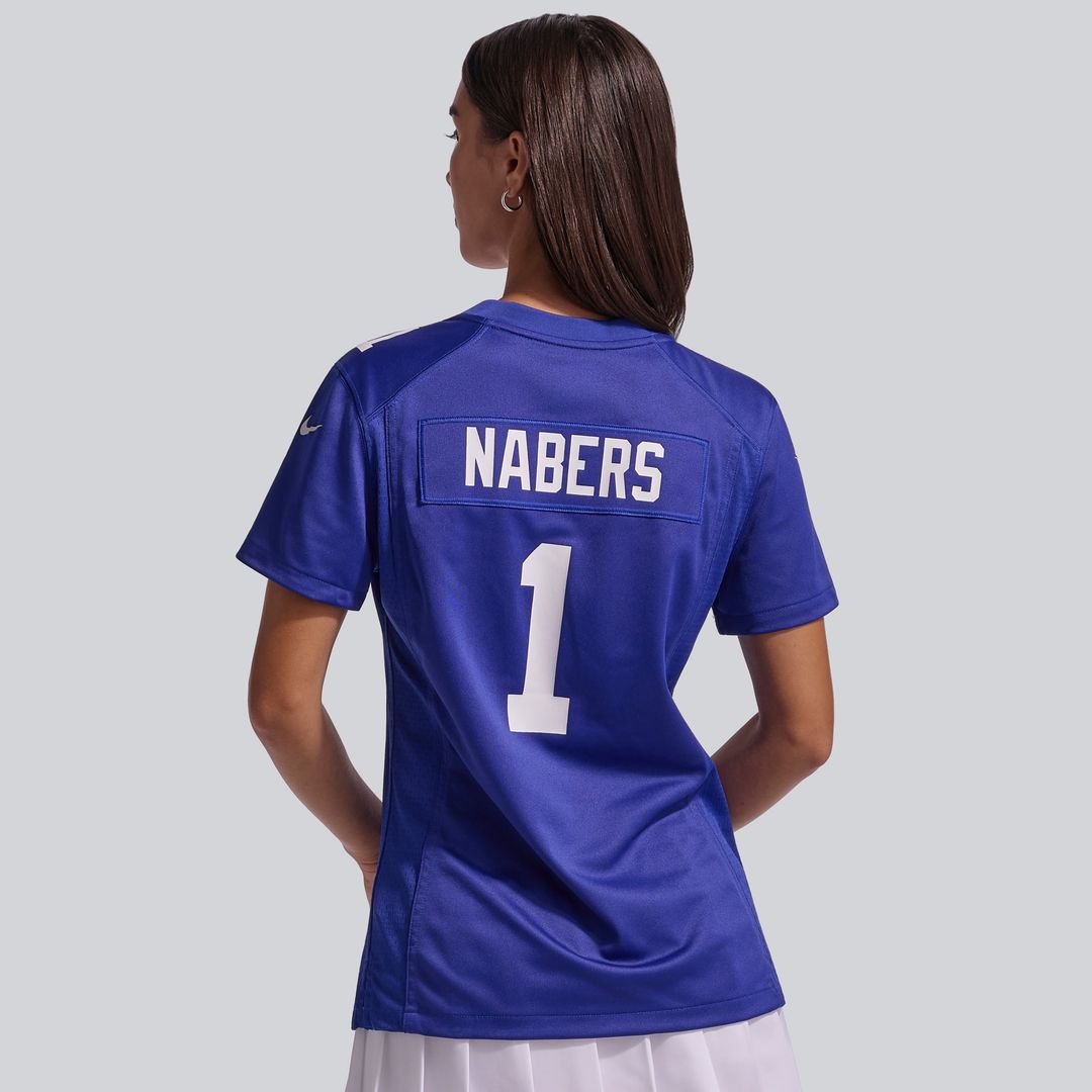 Malik Nabers New York Giants Women's Game Jersey - Royal