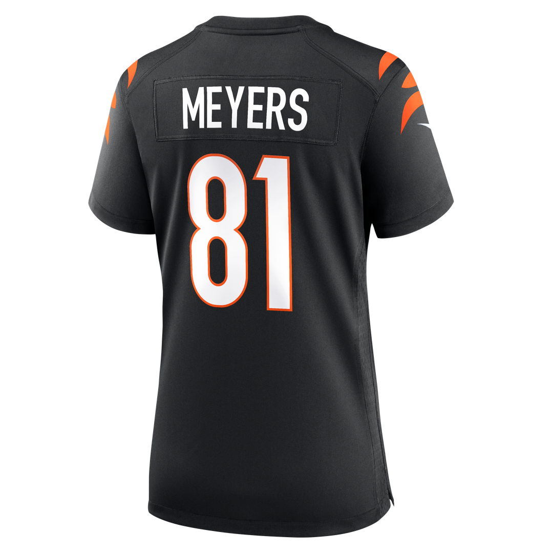 Dohnte Meyers Cincinnati Bengals Women's Team Game Jersey - Black