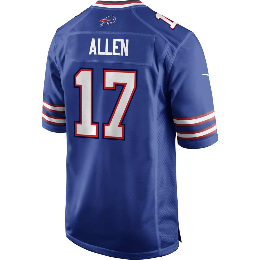 Josh Allen Buffalo Bills Youth Game Jersey - Royal