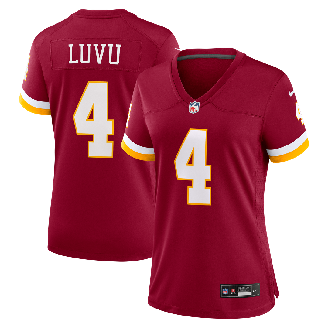Frankie Luvu Washington Commanders Women's Game Super Bowl Era Jersey - White