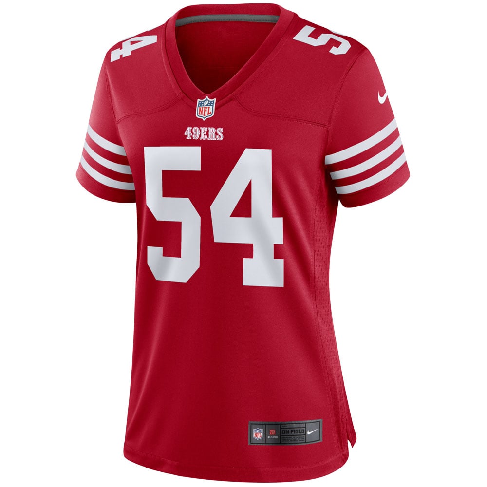 Fred Warner San Francisco 49ers Women's Game Jersey - White