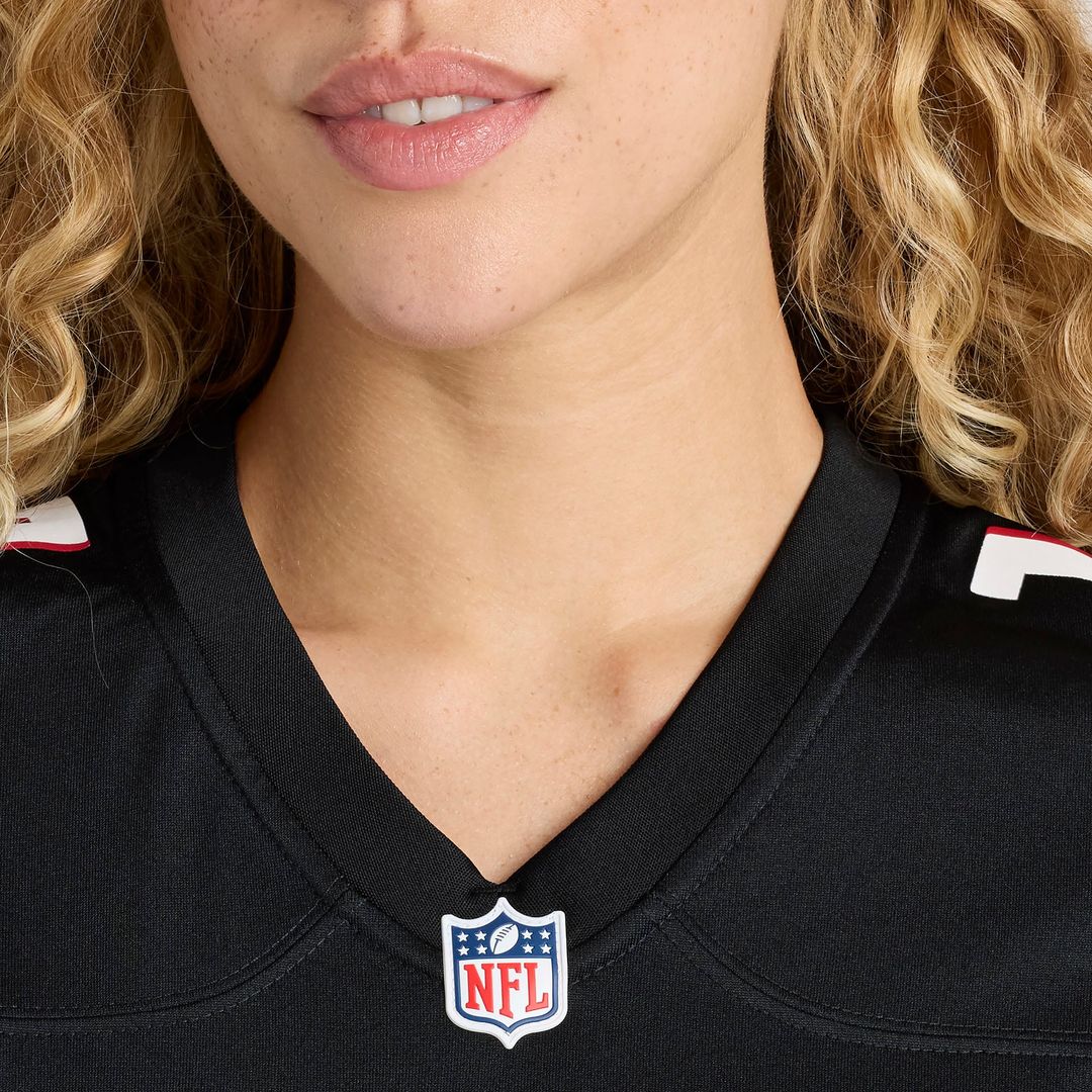Tony Gonzalez Atlanta Falcons Women's Game Retired Player Jersey - Black