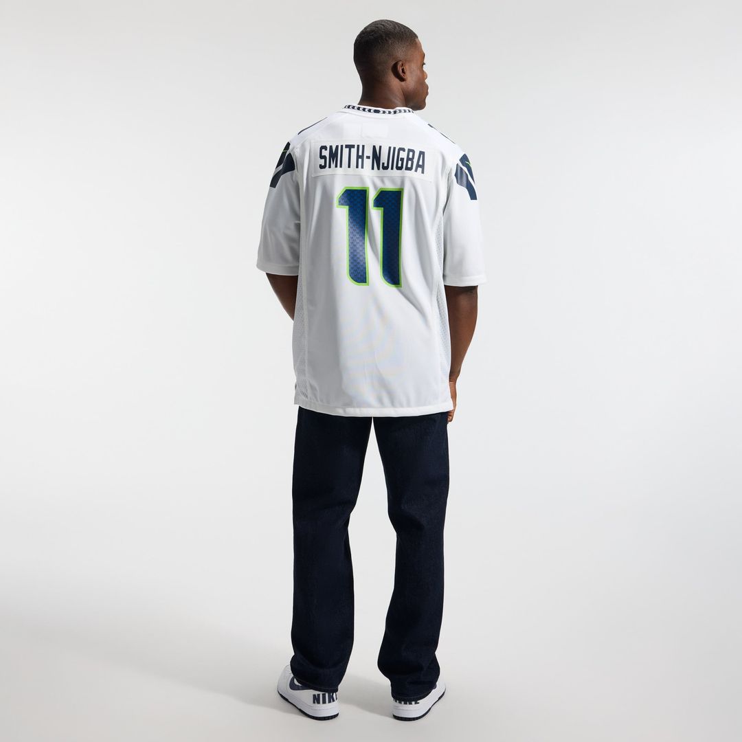 Jaxon Smith - Njigba Seattle Seahawks Game Jersey - White