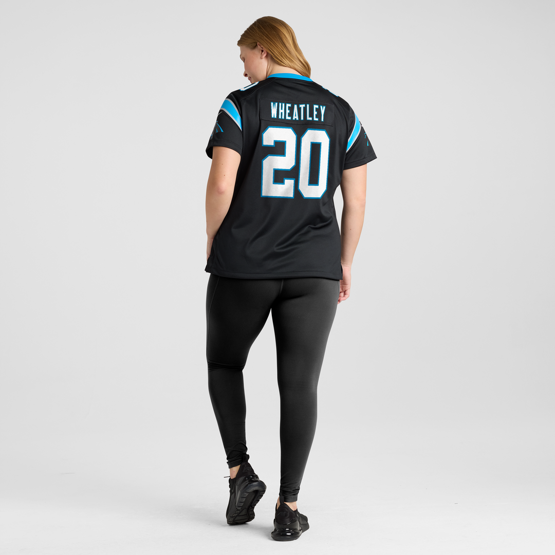 Zakee Wheatley Carolina Panthers Women's Team Game Jersey - Black