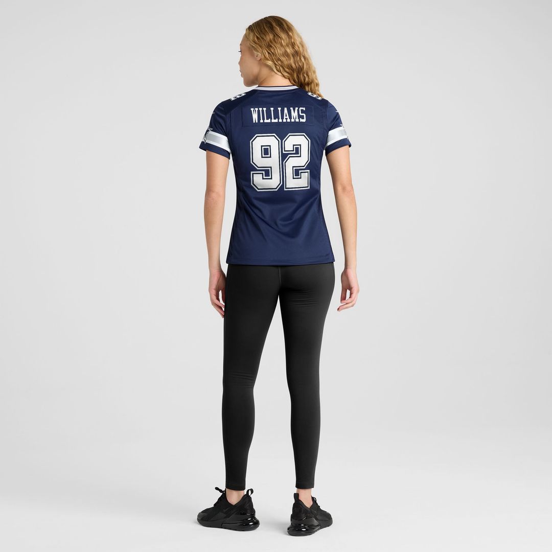 Quinnen Williams Dallas Cowboys Women's Team Game Jersey - Navy