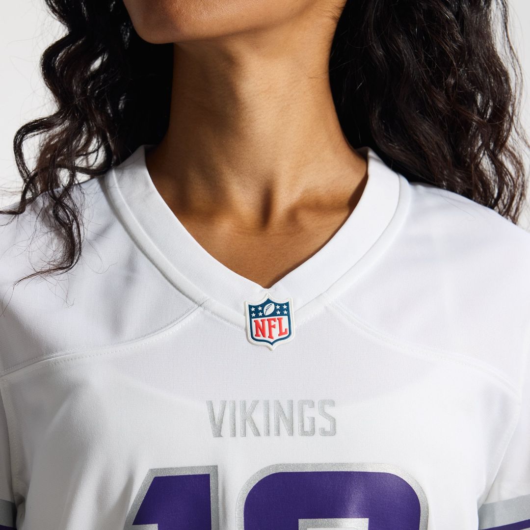 Justin Jefferson Minnesota Vikings Women's Alternate Game Player Jersey - White