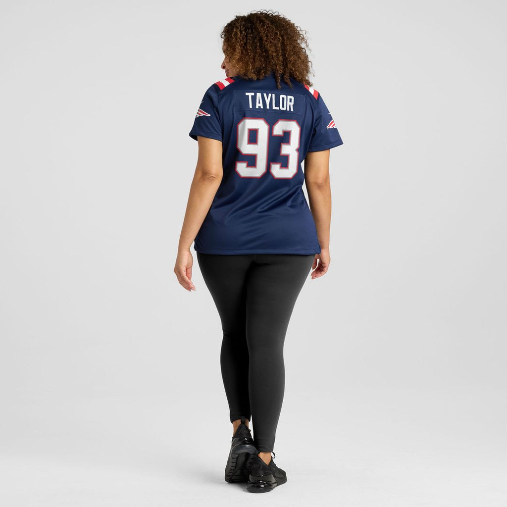 Leonard Taylor New England Patriots Women's Team Game Jersey - Navy