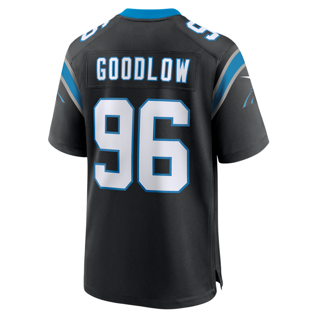 Anthony Goodlow Carolina Panthers Team Game Jersey - Black