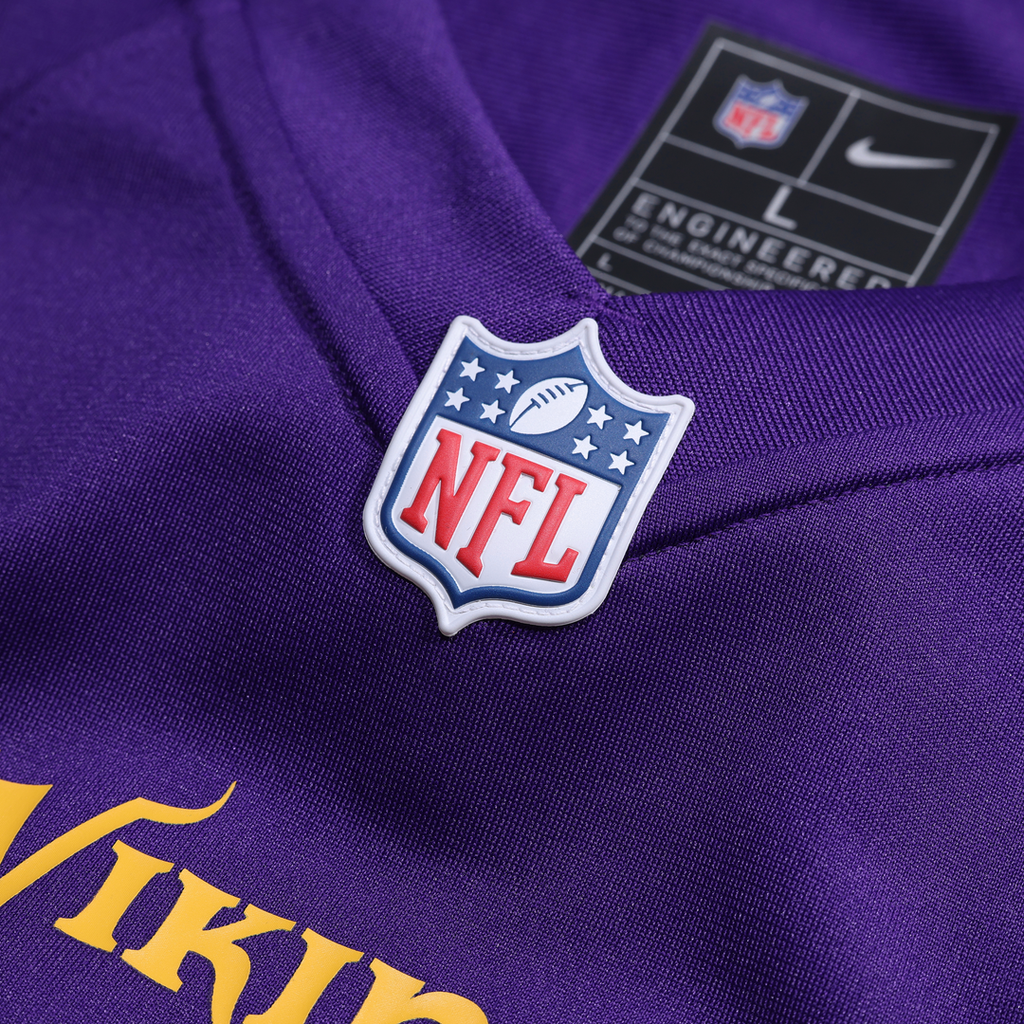 Ben Yurosek Minnesota Vikings Team Game Jersey - Purple