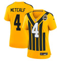 DK Metcalf Pittsburgh Steelers Women's Alternate 1933 Throwback Game Jersey - Gold