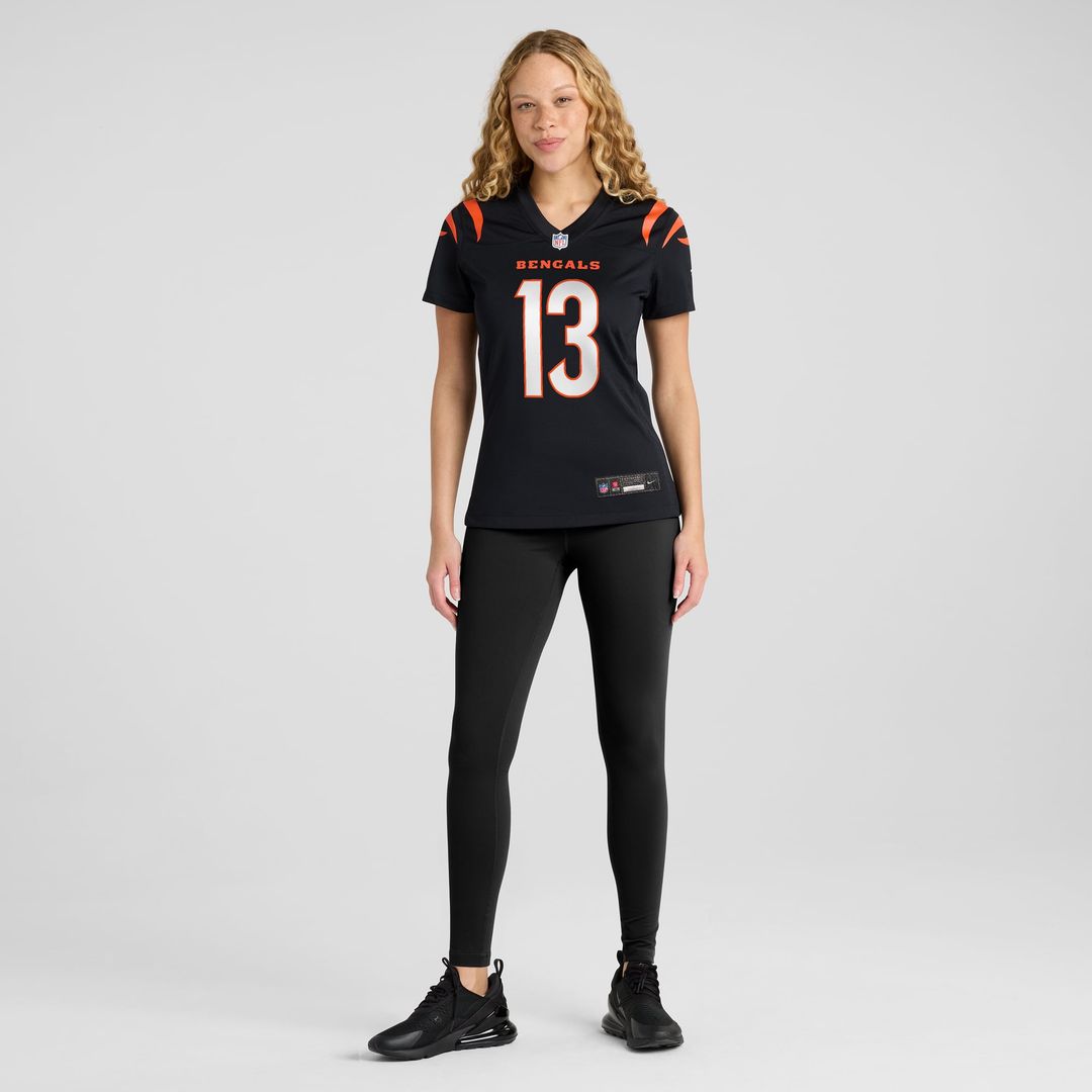 Ken Riley Cincinnati Bengals Women's Retired Player Game Jersey - Black