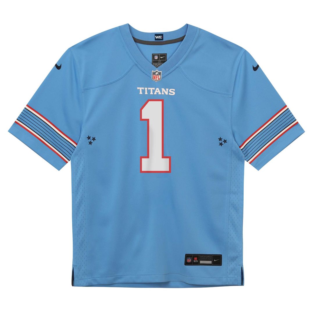 Cameron Ward Tennessee Titans Infant Team Game Jersey - Light Blue