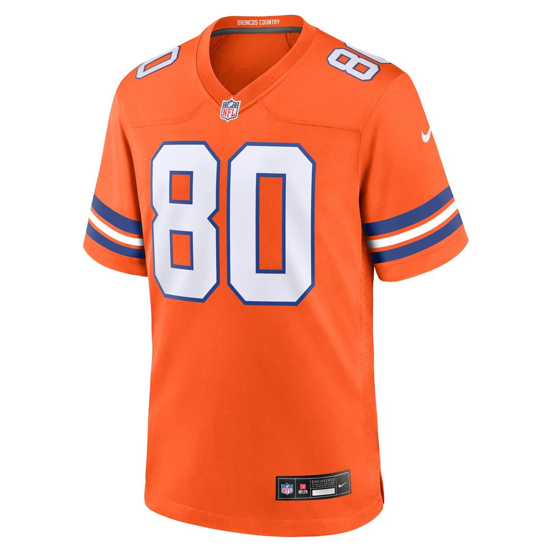 Rod Smith Denver Broncos Retired Player Alternate Game Jersey - Orange