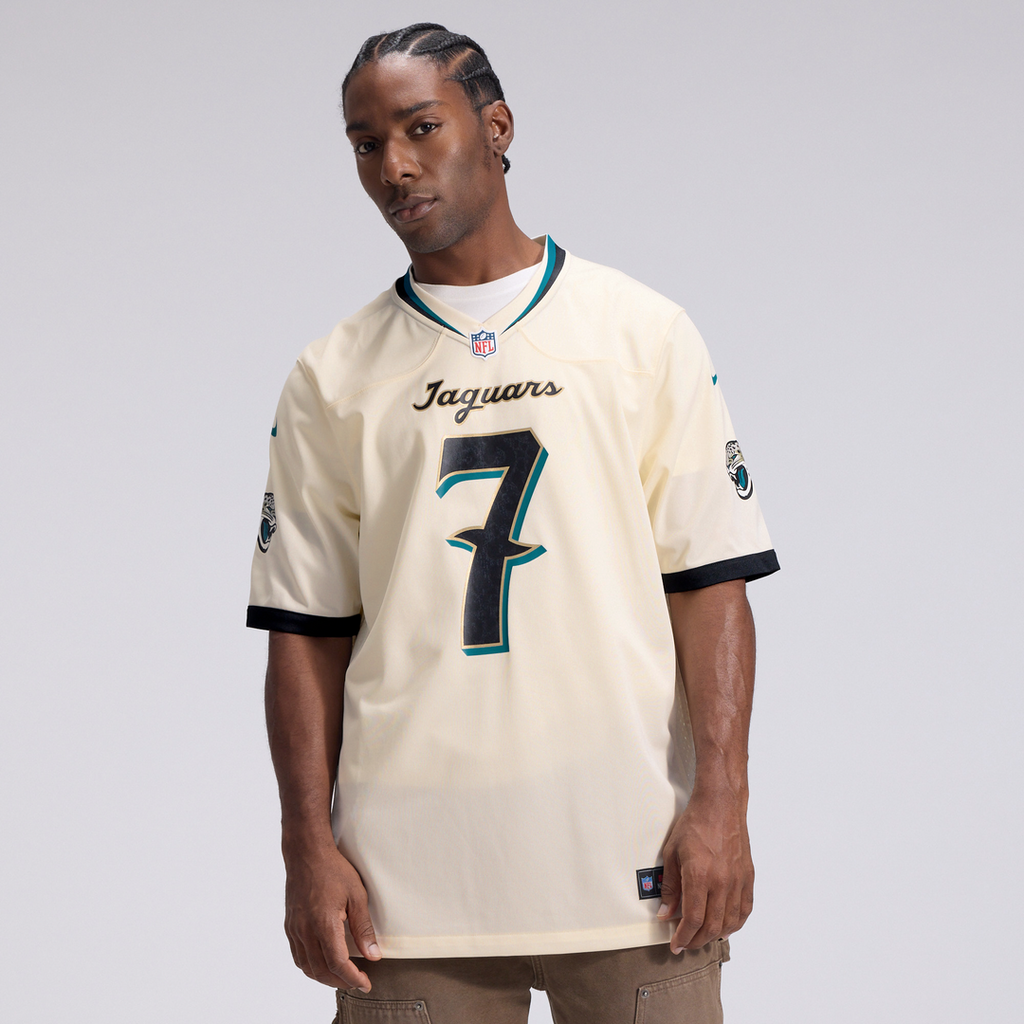 Brian Thomas Jr. Jacksonville Jaguars 2026 Rivalries Collection Game Jersey - Natural