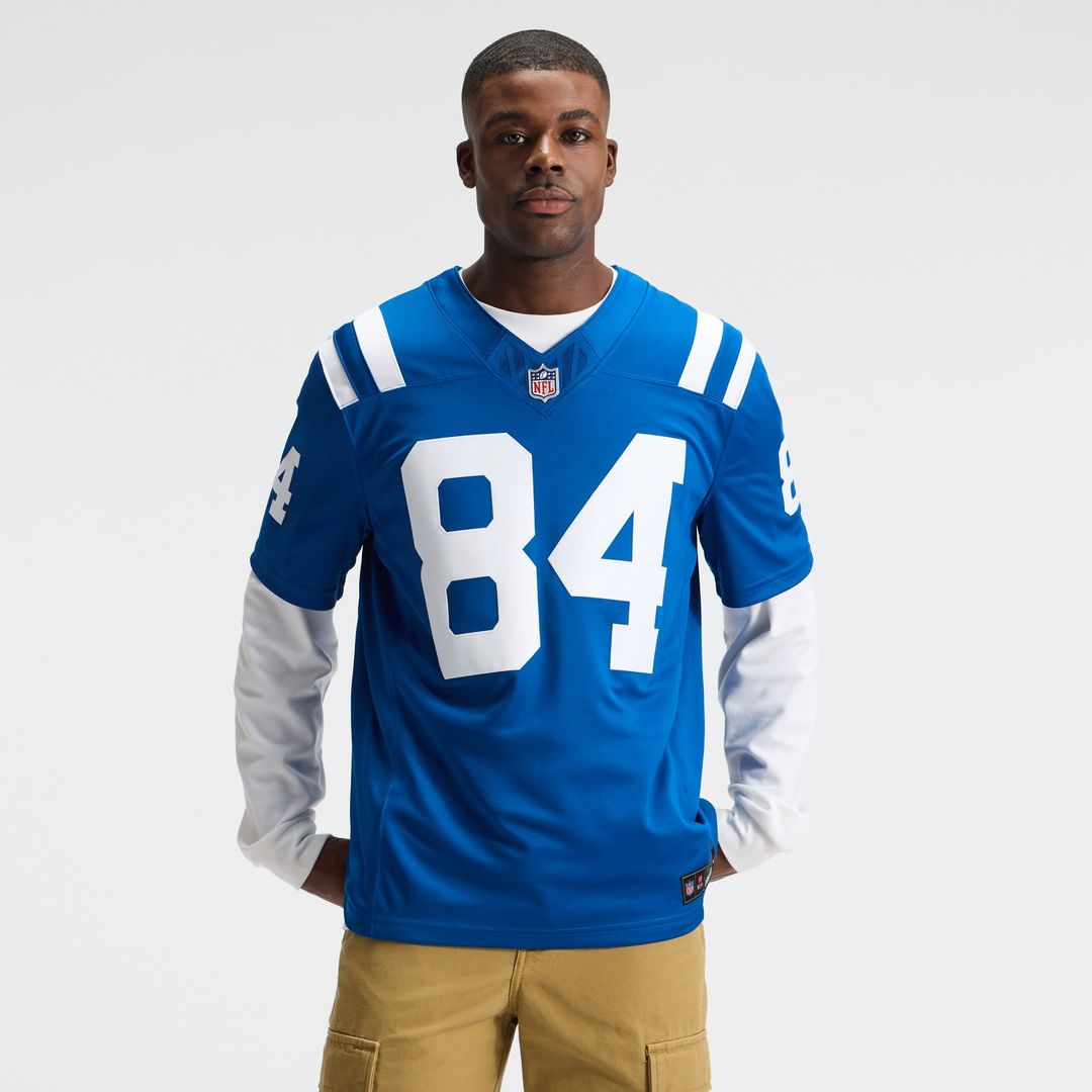 Tyler Warren Indianapolis Colts Team Vapor F.U.S.E. Stitched Limited Jersey - Royal