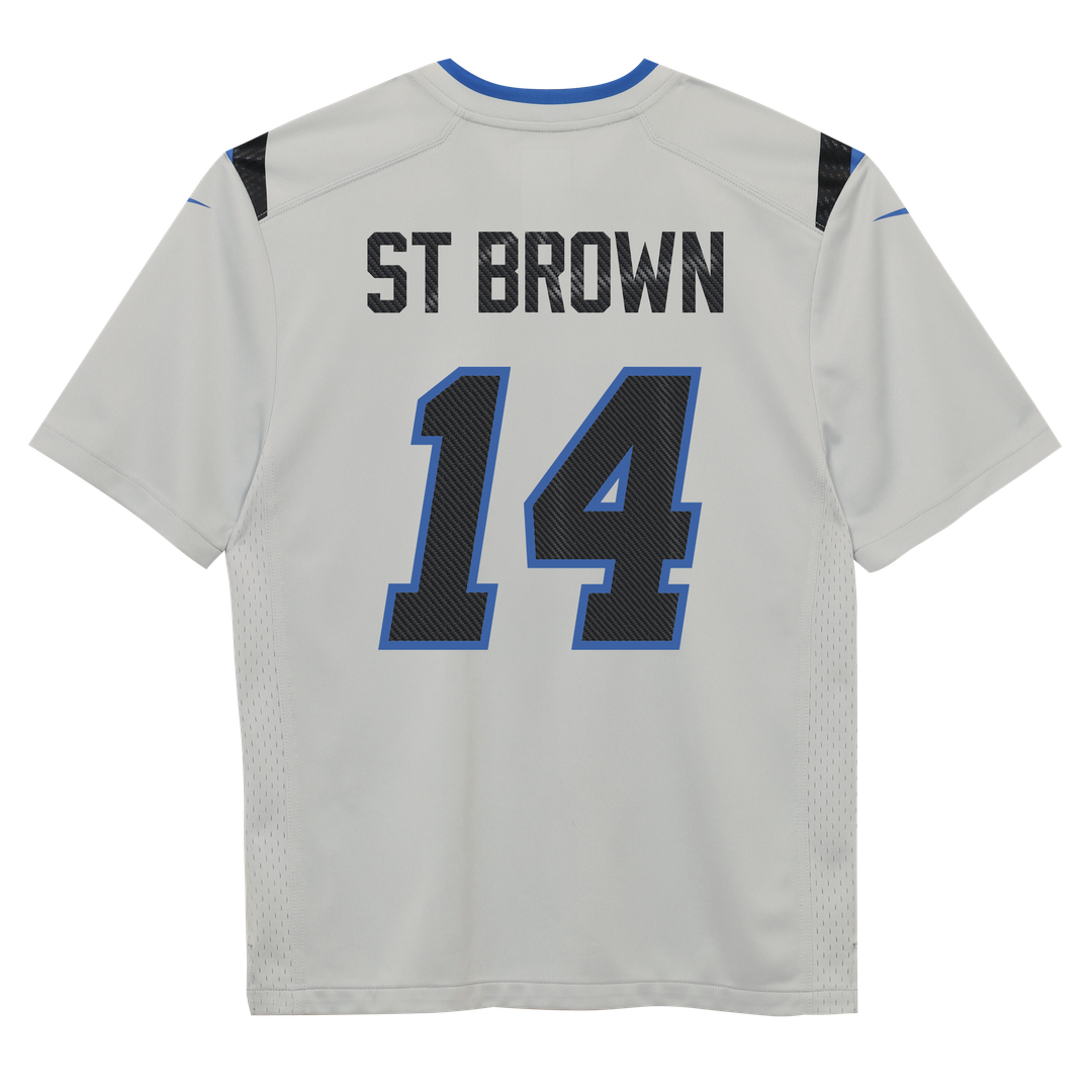 Amon - Ra St. Brown Detroit Lions Preschool 2026 Rivalries Collection Game Jersey - Silver