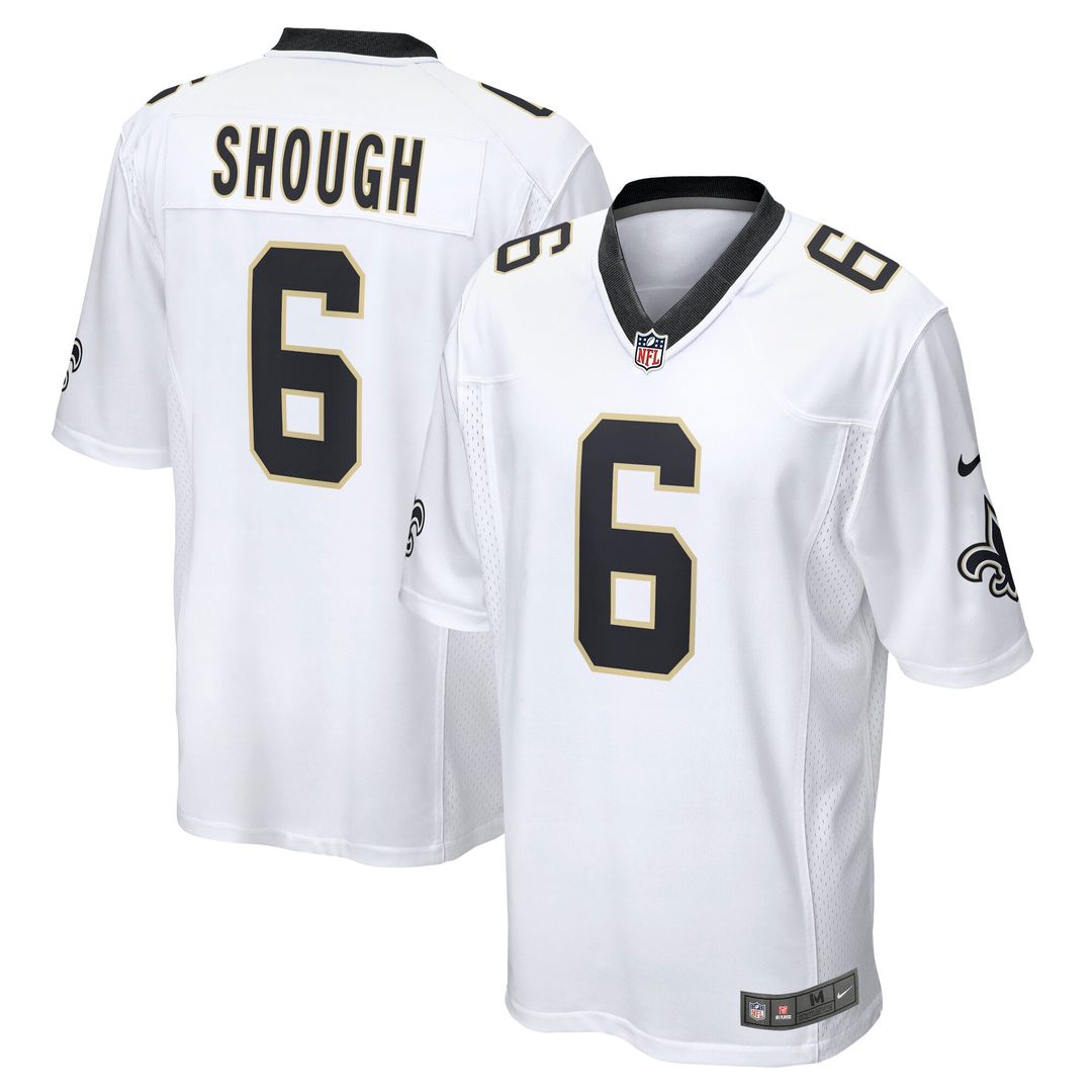 Tyler Shough New Orleans Saints Game Jersey - Black