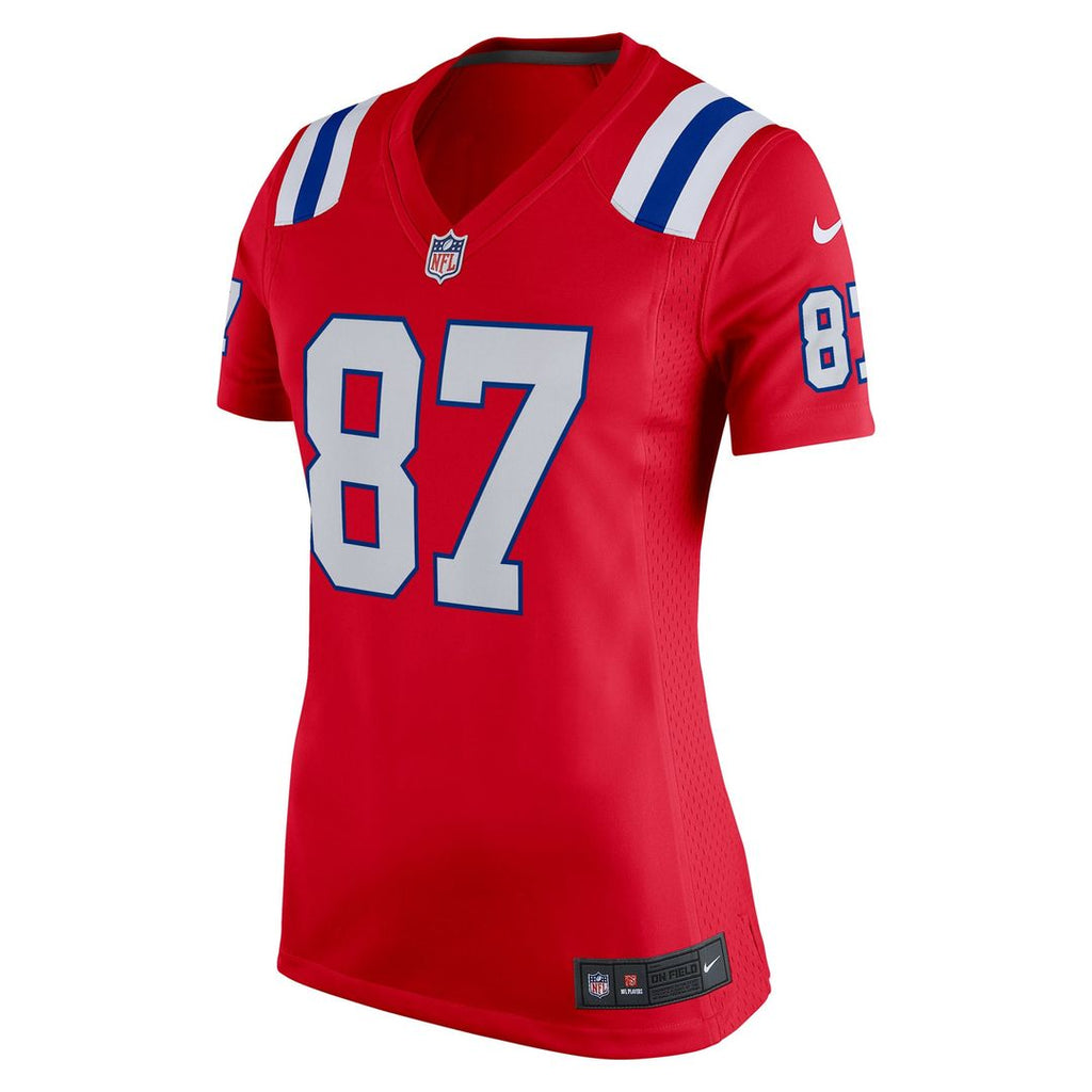 Rob Gronkowski New England Patriots Women's Team Retired Player Game Jersey - Navy