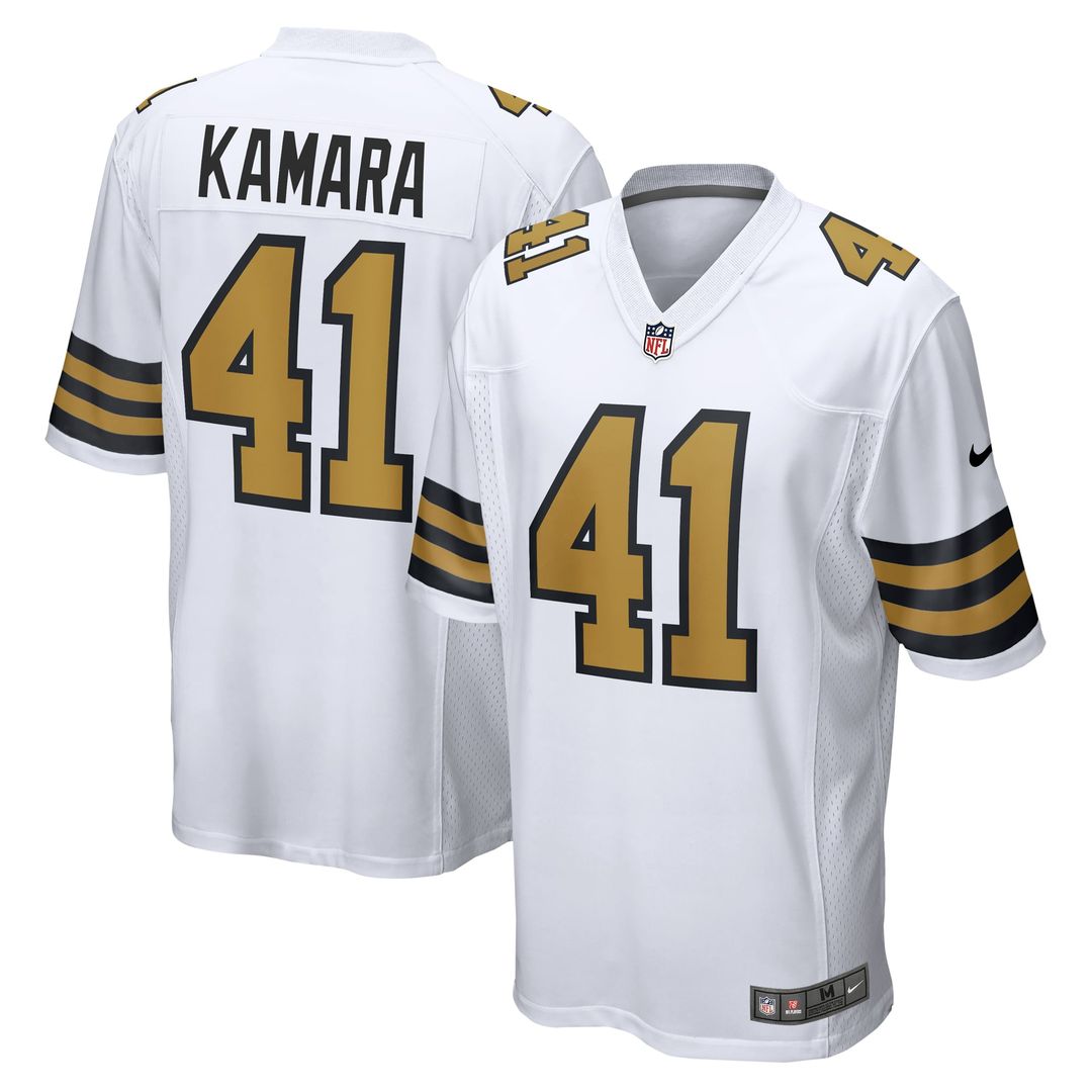 Alvin Kamara New Orleans Saints Gameday Golds Alternate Game Player Jersey - Gold