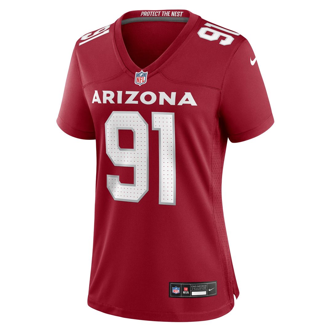 L.J. Collier Arizona Cardinals Women's Game Jersey - Cardinal