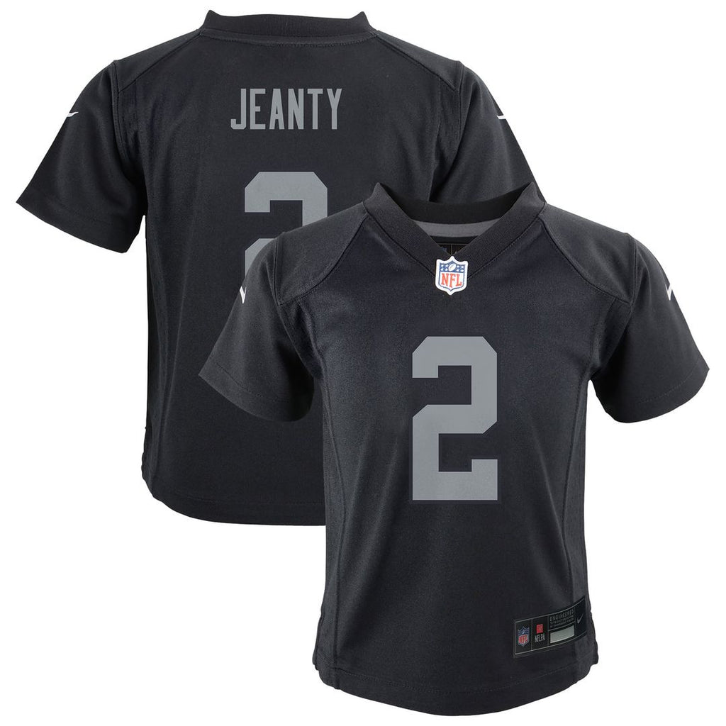 Ashton Jeanty Las Vegas Raiders Preschool Team Player Game Jersey - Black