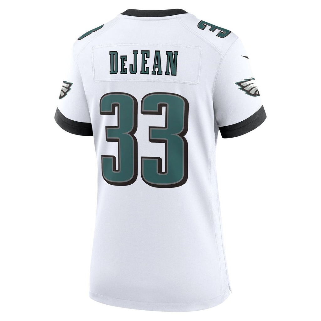 Cooper DeJean Philadelphia Eagles Women's Team Game Jersey - Midnight Green