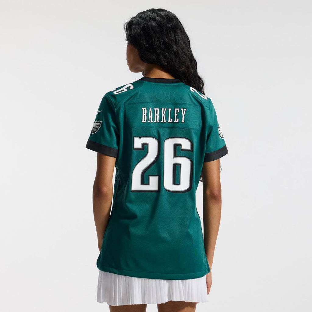Saquon Barkley Philadelphia Eagles Women's Game Jersey - White