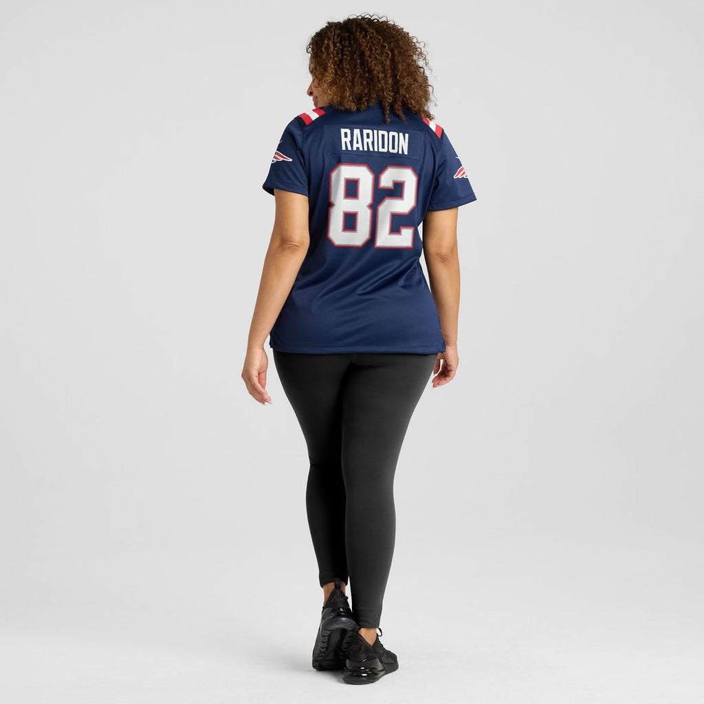 Eli Raridon New England Patriots Women's Team Game Jersey - Navy