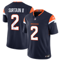 Patrick Surtain II Denver Broncos Alternate Vapor F.U.S.E. Stitched Limited Jersey - Navy